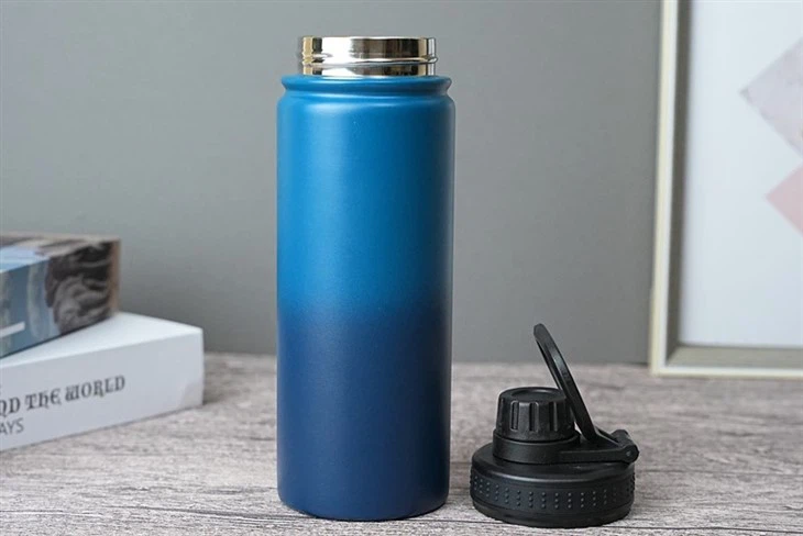 Sports Bottle 18oz Leak Proof - Stainless Steel Gym & Sports Bottle